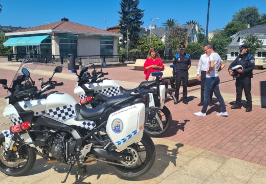 O Concello amplía o parque móbil da Policía Local con dúas novas motos